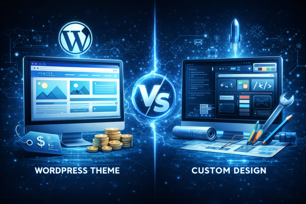 WordPress Theme vs Custom Design: What Should You Choose? thumbnail
