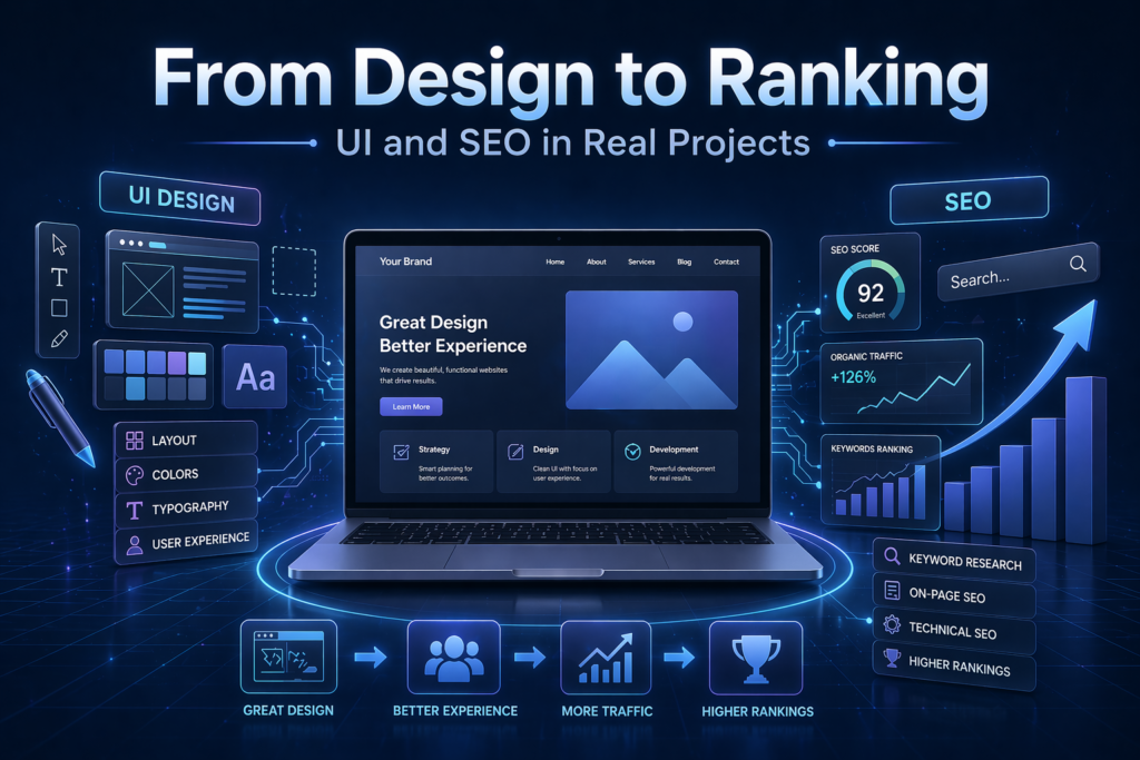 From Design to Ranking How UI and SEO Work Together in Real Projects thumbnail